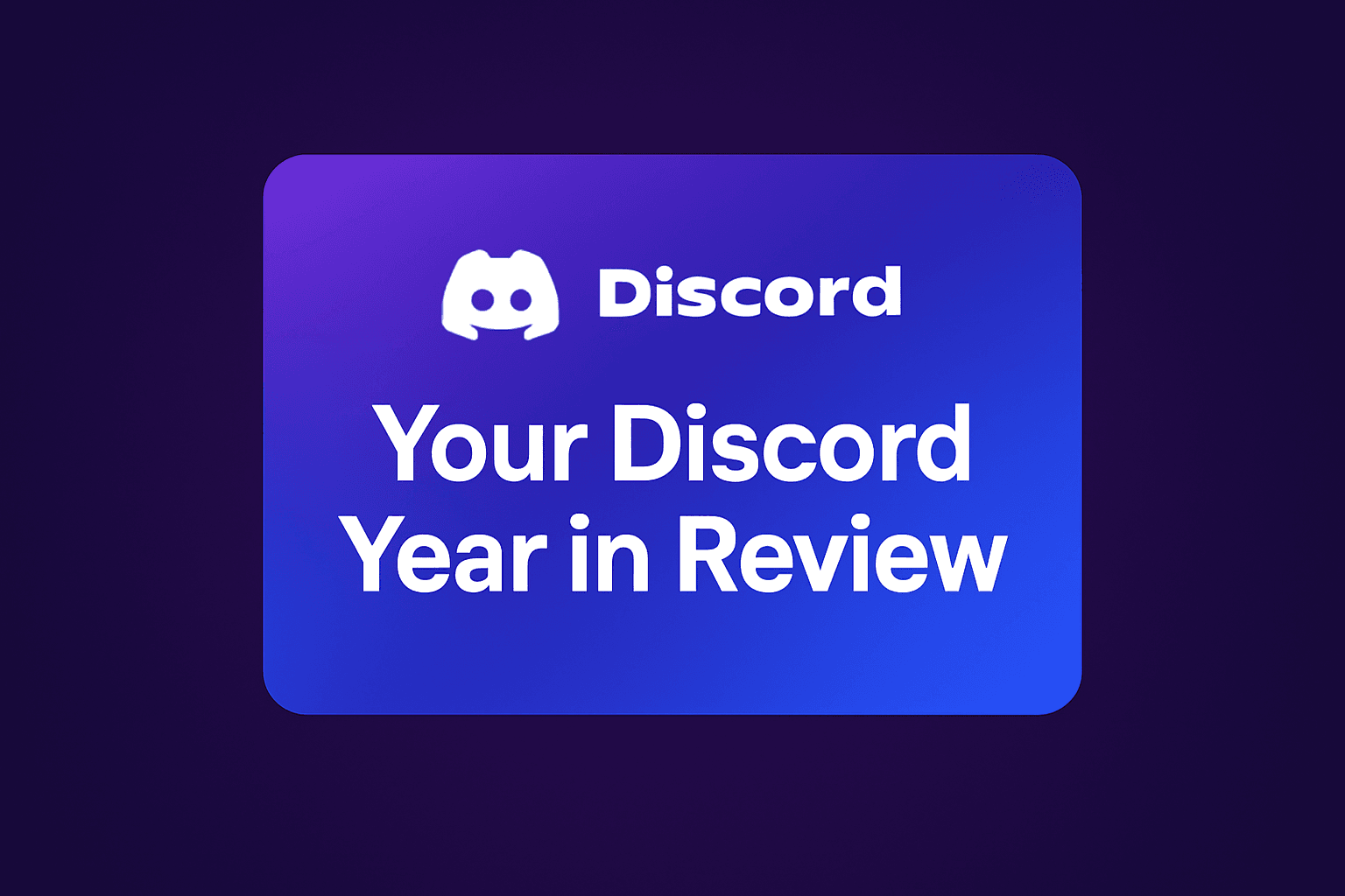 Best way to see Discord activity recap
