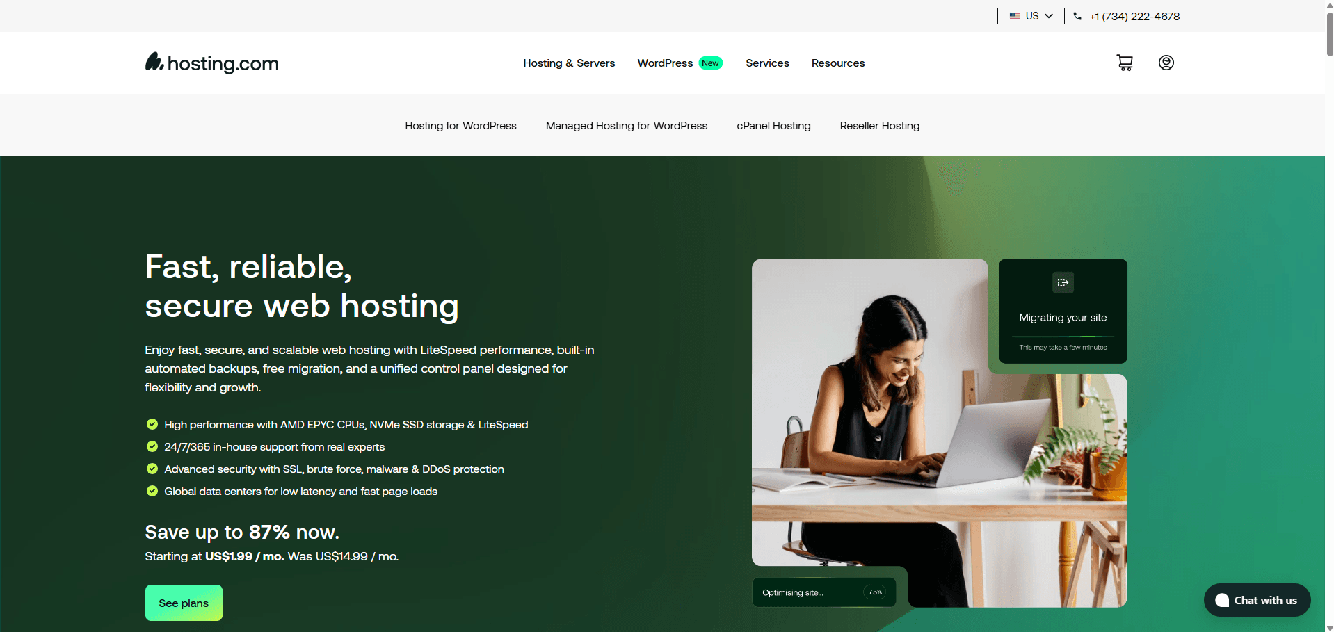 A-2 hosting Top 10 Web Hosting in India