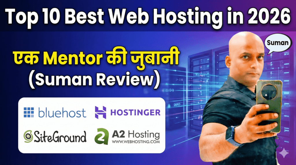 Best Web Hosting in 2026: Suman’s Ultimate Review (Hindi)