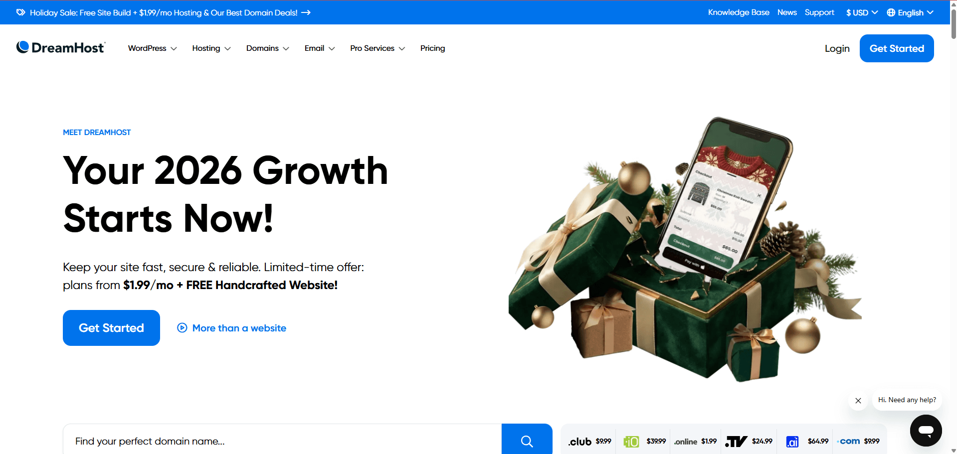 dreamhost hosting 2026