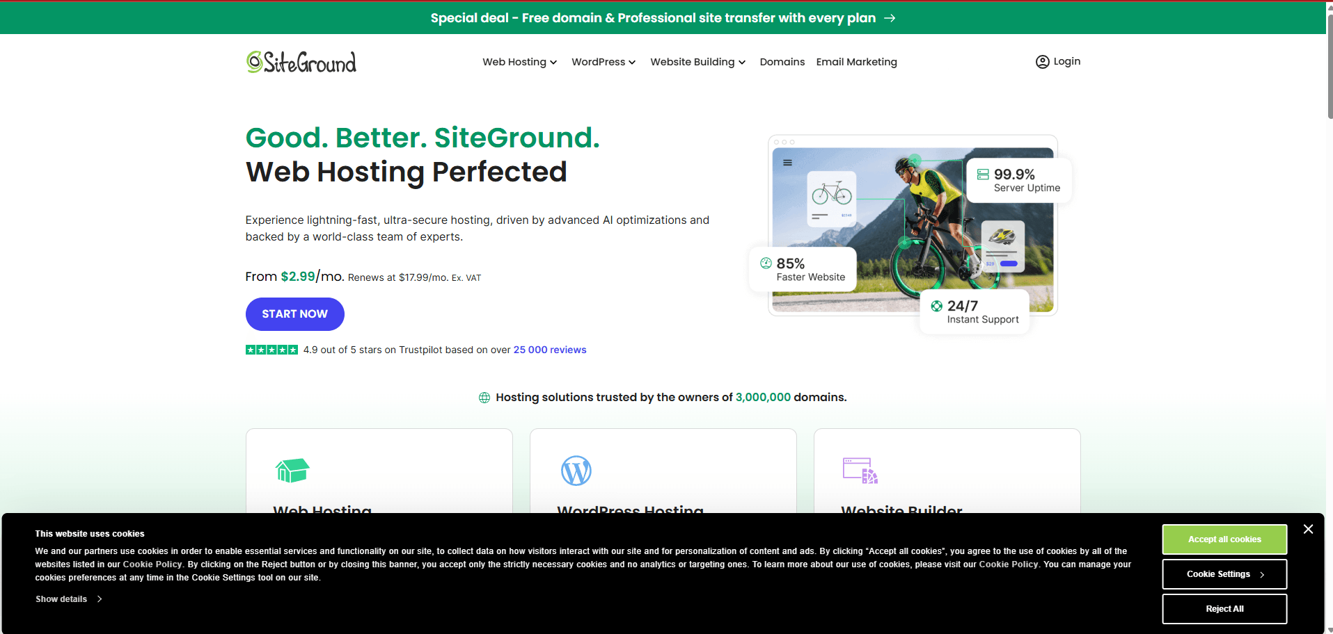 siteground Hosting